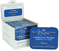 Frontier Essential Oil Patches Bergamot, Stress Relief 10 count tins