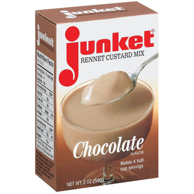 Junket Chocolate Rennet Custard Mix 2 Oz Box