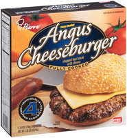 Pierre™ Flame Broiled Angus Cheeseburger 4-4.8 oz. Box