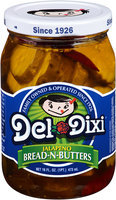 Del-Dixi® Jalapeno Bread-N-Butters 16 fl. oz. Jar
