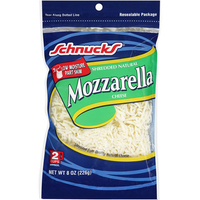 Schnucks® Shredded Natural Mozzarella Cheese 8 oz. Bag