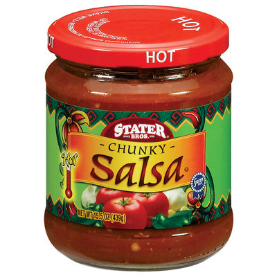 Stater Bros. Chunky Hot Salsa 15.5 Oz Jar