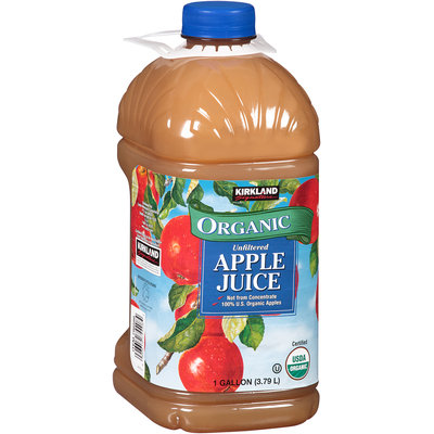 Kirkland Signature™ Organic Unfiltered Apple Juice 1 gal. Jug