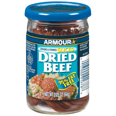 Armour Sliced 95% Fat Free Beef Dried 2.25 Oz Jar