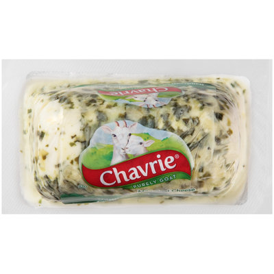 Chavrie® Mild Goat Cheese with Cucumber & Chive 4 oz. Pack