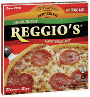 REGGIO'S Pepperoni Chicago Style Dinner Size Pizza 20 OZ BOX