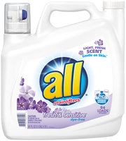 all® fresh & sensitive Laundry Detergent 94 Loads 141 fl. oz. Bottle
