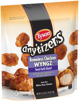 Tyson® Any'tizers® Sweet Garlic Glazed Boneless Chicken Wyngz 25.5 oz. Bag