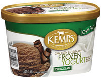 Kemps Low Fat Chocolate Frozen Yogurt 1.5 Qt Carton