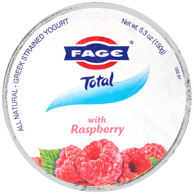 Fage® Total Greek Strained Yogurt with Raspberry 5.3 oz. Cup