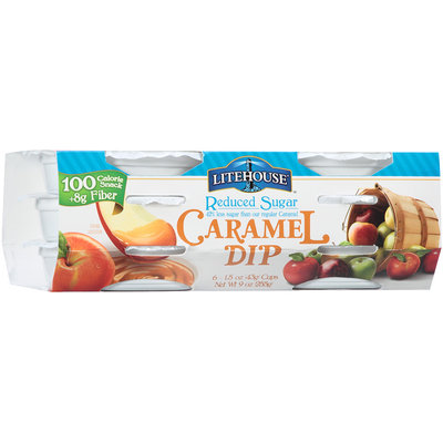 Litehouse™ Reduced Sugar Caramel Dip 9 oz. Sleeve