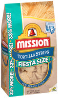 Mission® Fiesta Size Restaurant Style Tortilla Strips 24 oz. Bag