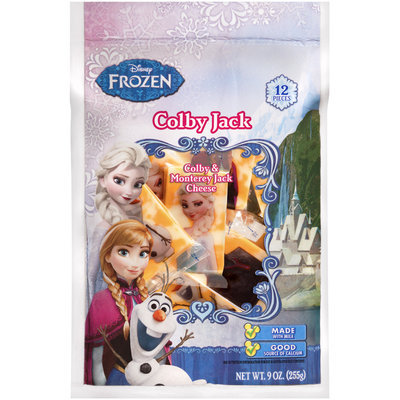 Disney Frozen Colby Jack Cheese Snacks 12 ct Bag