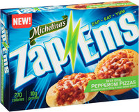 Michelina's® Zap 'Ems™ Deep Dish Pepperoni Pizzas 4 oz. Box