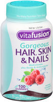 Vitafusion™ Gorgeous Hair, Skin & Nails Multivitamin Raspberry Gummies