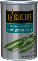 Le Sueur® Premium Select Whole Green Beans 14.5 oz. Can