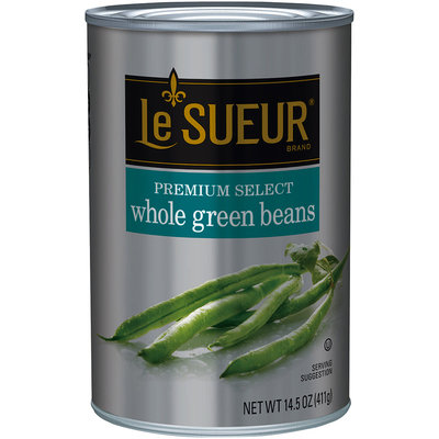 Le Sueur® Premium Select Whole Green Beans 14.5 oz. Can