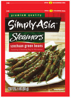 Simply Asia Steamers Szechuan Green Beans Dry Seasoning Mixes 1 Oz Packet