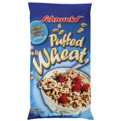 Schnucks Puffed Wheat Cereal 6 Oz Bag