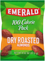 Emerald® 100 Calorie Pack Dry Roasted Almonds 0.62 oz. Pack