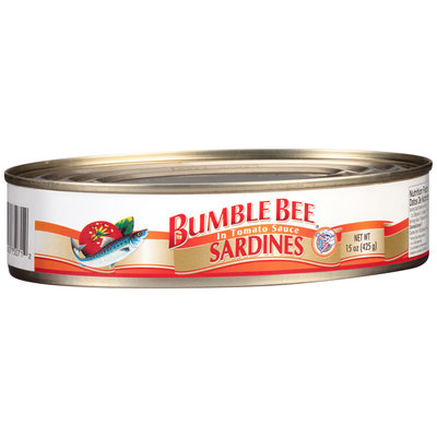 Bumble Bee® Sardines In Tomato Sauce 15 oz. Can