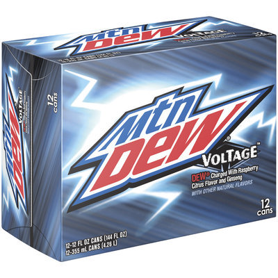 Mountain Dew® Voltage® 12 Pack 12 fl. oz. Cans