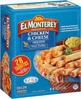 El Monterey® Chicken & Cheese Flour Tortilla Taquitos 28 oz. Box