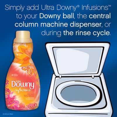 Downy® Ultra Infusions Citrus Spice Liquid Fabric Softener 77 fl. oz. Plastic Jug