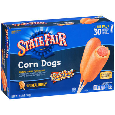State Fair® Brand Corn Dogs 30 ct Box