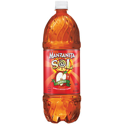 Manzanita Sol® Apple Soda 1.5L Plastic Bottle