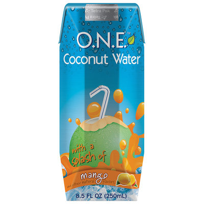 O.N.E.™ Coconut Water Beverage with a Splash of Mango 8.5 fl. oz. Carton