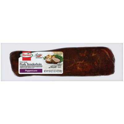 HORMEL ALWAYS TENDER Extra Lean Peppercorn Pork Tenderloin 18.4 OZ WRAPPER