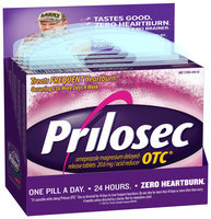 Acid Reducer Prilosec OTC Wildberry Peggable Tablets 14 Count