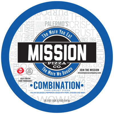 Mission Pizza Co. Thin Crust Combination Pizza 19.3 oz. Pack