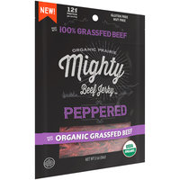 Organic Prairie® Organic Peppered Mighty Beef Jerky™ 2 oz.