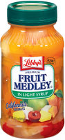 Libby's® Premium In Light Syrup Fruit Medley 24.5 Oz Plastic Jar