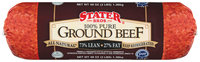 Stater Bros. 73% Lean Ground Beef 48 Oz Wrapper