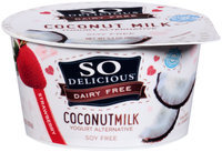 So Delicious® Dairy Free Coconut Milk Strawberry Yogurt Alternative 5.3 oz. Tub