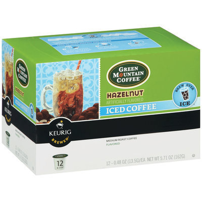 Green Mountain Coffee® Hazelnut Iced Coffee 12-0.48 oz Box