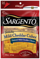 Sargento® Natural Mild Cheddar Cubes® Cheese Snacks