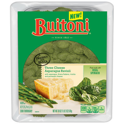 Buitoni® Three Cheese Asparagus Ravioli 18 oz. Tray