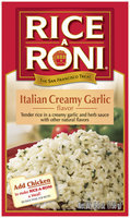 Rice-A-Roni Italian Creamy Garlic Rice Mix 5.5 Oz Box