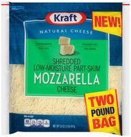 Kraft Shredded Mozzarella Cheese 32 oz. Bag
