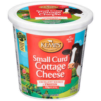 Kemps® 4% Small Curd Cottage Cheese 22 oz. Tub