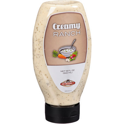 Arcobasso Foods Creamy Ranch Sauce 18 fl. oz. Squeeze Bottle