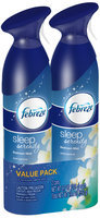 Febreze Sleep Serenity Quiet Jasmine Bedroom Mist Value Pack, 2-9.7 oz. Aerosol Cans