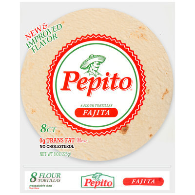 Pepito® Fajita Flour Tortillas 8 oz. Bag