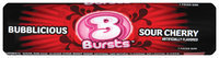 Bubblicious Rolls Bubblicious Bursts Sour Cherry Bubble Gum