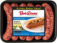 Bob Evans® Original Bratwurst Links 6 ct 19 oz Tray