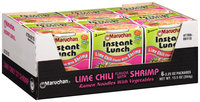 Maruchan® Instant Lunch™ Lime Chili Flavor with Shrimp Ramen Noodles with Vegetables 6-2.25 oz. Cups